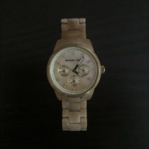 Michael Kors tortoise watch